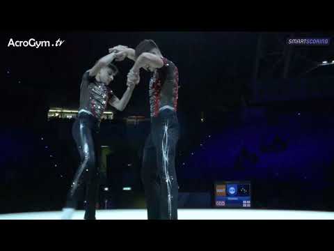 GBR 12-19 Men's Pair Balance Qualification - Acrobatic European Championships 2021