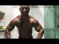 Muscle worship flex another shower