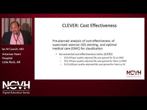 Dr. Ian Cawich, Supervised Exercise Therapy Impact on Patient Outcomes and Treatment Cost