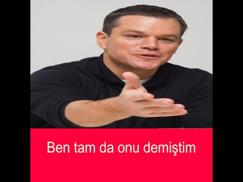 Ben tam da onu demiştim: Say That's what I mean in Turkish/Learn Turkish daily expressions.