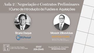 Aula 2 - Negociação e Contratos Preliminares - I Curso de Introdução às Fusões e Aquisições