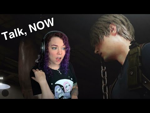 Leon Chain Scene Reaction | Resident Evil 4 Remake