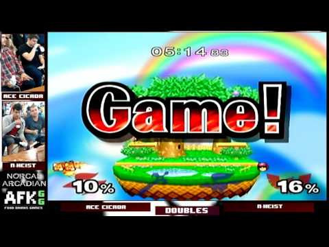 Norcal Arcadian 4 - Doubles Winners Finals - Ace and cicada vs Notorious and Massheist