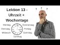 Deutschkurs A1 1 Lektion 13 Uhrzeit