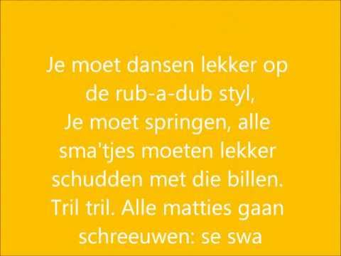 K-Liber - Dansen (Schudden met die billen) + lyrics on screen
