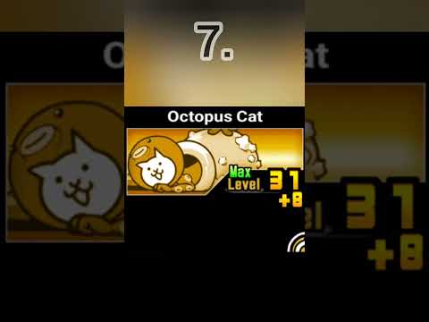 Top 10 best SUPER RARE cats in The Battle Cats!