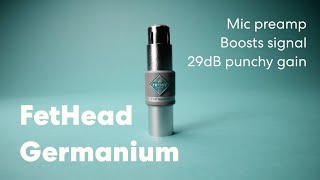 Video thumbnail for Triton Audio ◆ FetHead Germanium by TritonAudio