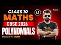 Polynomials L1 Maths Class 10 CBSE 2026 Shimon Sir