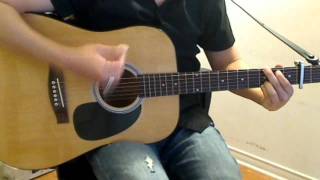 Wonderwall Acoustic Guitar Cover with Whistling