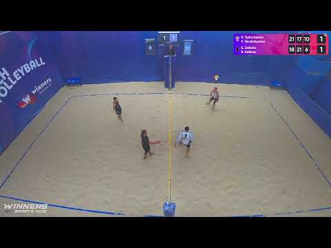 10:30 V. Tyshchenko / Y. Yevdokymov - S. Zalizko / V. Kelbas 09.08.2022 | Winners Beach Volleyball