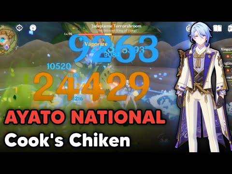 F2P PREMIUM C0 R1 AYATO NATIONAL #GENSHINIMPACT