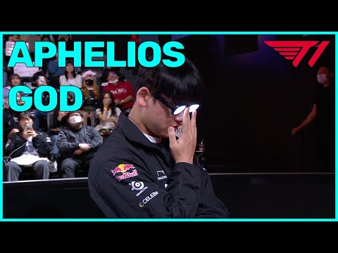 Gumayusi backs up his claim about being the best Aphelios vs GenG #msi2023