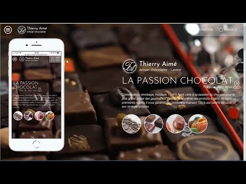Site e-commerce du chocolatier Thierry Aimé