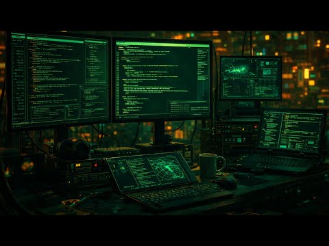 No Distractions Coding Music | 1Hour Deep Hacker Atmosphere