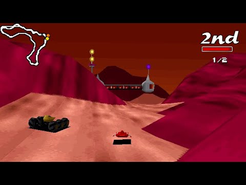 Big Red Racing PC MS-DOS Gameplay (Mars)