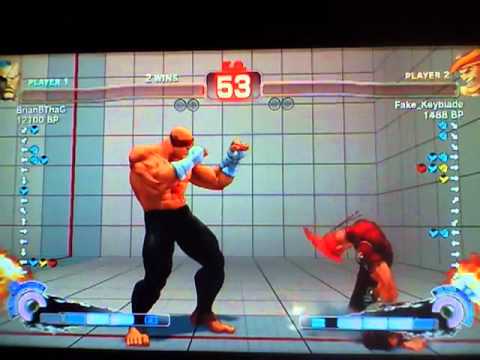 SSF4 (Adon)Fake_Keyblade vs (Sagat)BrianBThaG Match 2