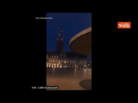 Belgio, le campane suonano l'inno di Mameli