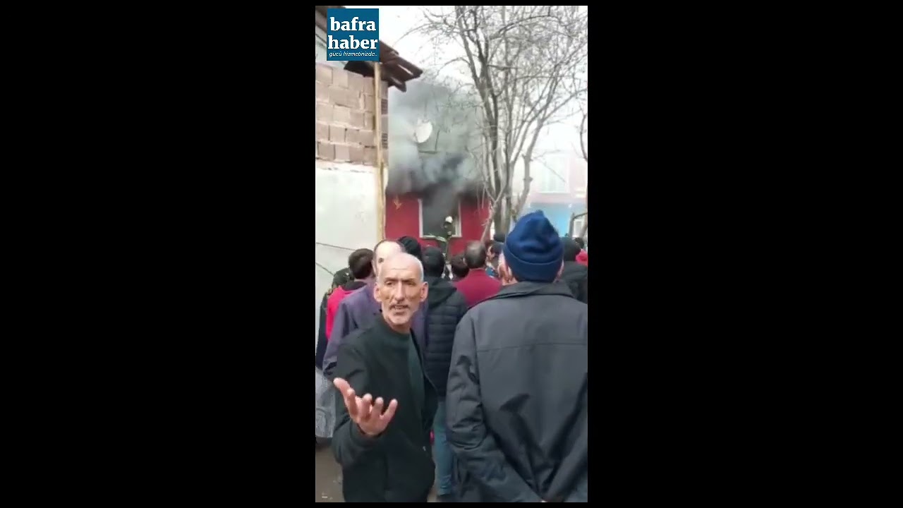 Dededağ'da Soba Yangını