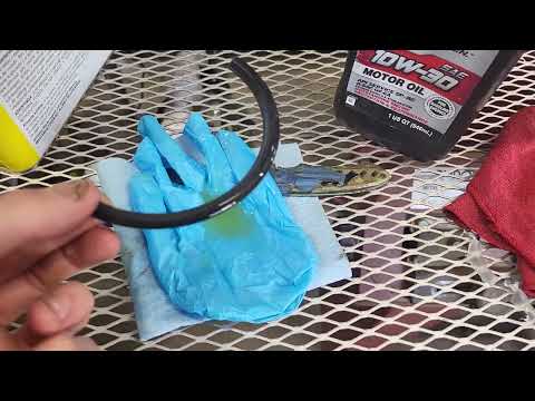 how to install 2 piece split-lip type rear main seal on a Ford M block v8