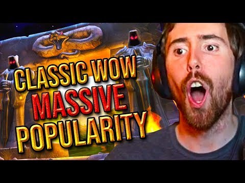 Asmongold Reacts To Classic WoW Massive Popularity & Demand - Bellular