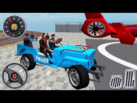 SUV Offroad Police Transporter: #2 Police Cargo Helicopter Sim 2020 - Best Android GamePlay