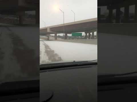 Driving thru heavy snow | Dallas | February 14, 2021