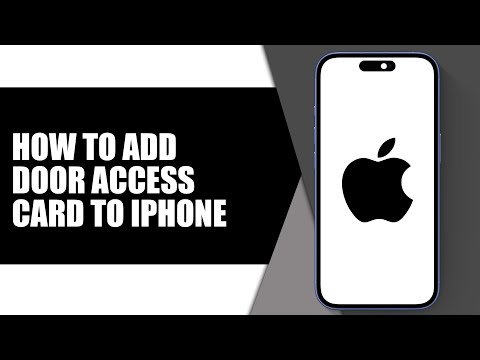 Cara Menambahkan Kartu Akses Pintu ke iPhone (2026)