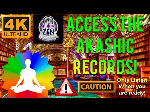 ☯ACCESS THE AKASHIC RECORDS FAST! MEDITATION - WARNING! ONLY LISTEN WHEN YOU ARE READY!