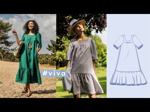 Viva Dress Sewing Pattern video