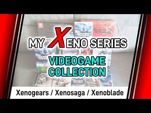 My "Xeno" series videogame collection (Xenoblade Chronicles)