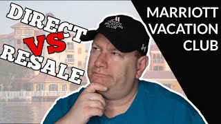 Marriott Vacation Club Points - Developer vs. Resale | What YOU Need to Know!