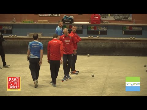 Bocce: Sintesi Gara La Perosina - BRB Ivrea Campionato Serie A 2024   Maschile