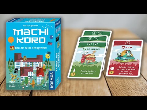 MACHI KORO - Spielregeln TV (Spielanleitung Deutsch) - KOSMOS