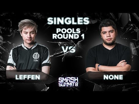 Leffen vs n0ne - Melee Singles: Pools Round 1 - Smash Summit 8 | Fox vs Captain Falcon