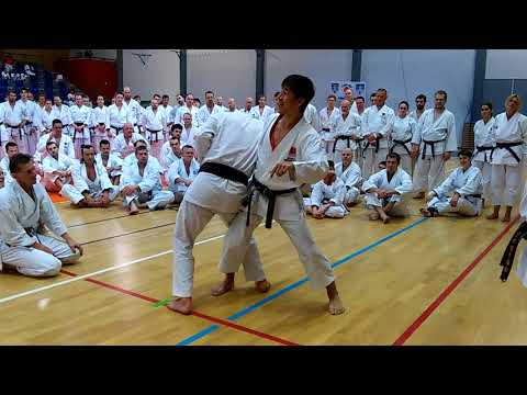 JKA Gasshuku CR 2018 Naka sensei traning  part 1