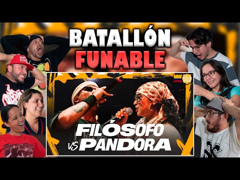 ☠️PANDORA'S FATALITY! - COLOMBIANS REACT to PANDORA vs. PHILOSOPHER [FMS COLOMBIA 2025]