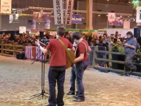 Les Frères Thébault au Salon de l'agriculture