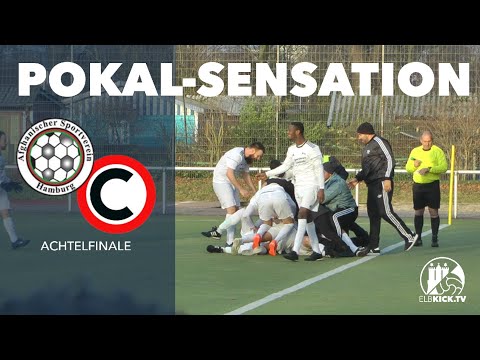 Pokalsensation dank Traumtor in letzter Minute | ASV Hamburg - Condordia (Achtelfinale, Pokal)