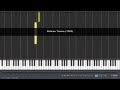 (How to Play) Batman Theme (1989) Piano Tutorial  - Synthesia