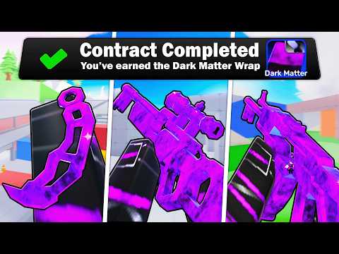Unlocking EVERY DARK MATTER Wrap in Rivals!