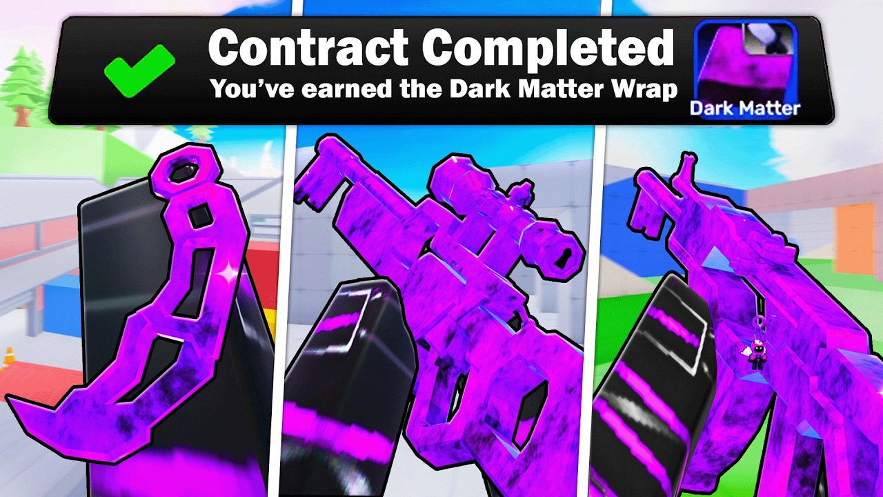 Unlocking EVERY DARK MATTER Wrap in Rivals!