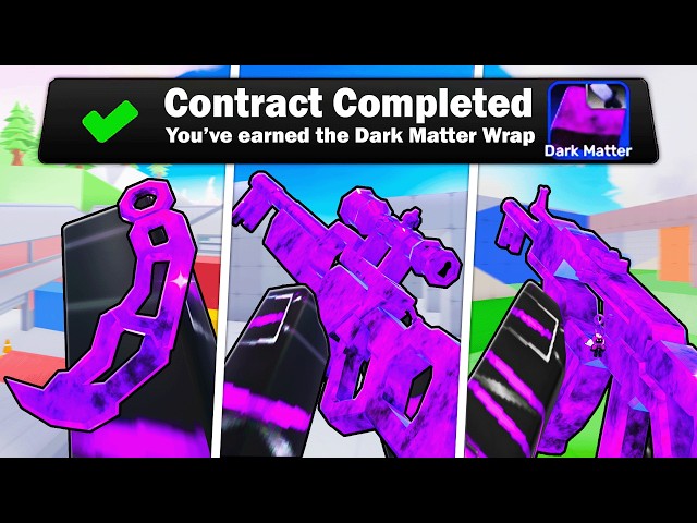 Unlocking EVERY DARK MATTER Wrap in Rivals!