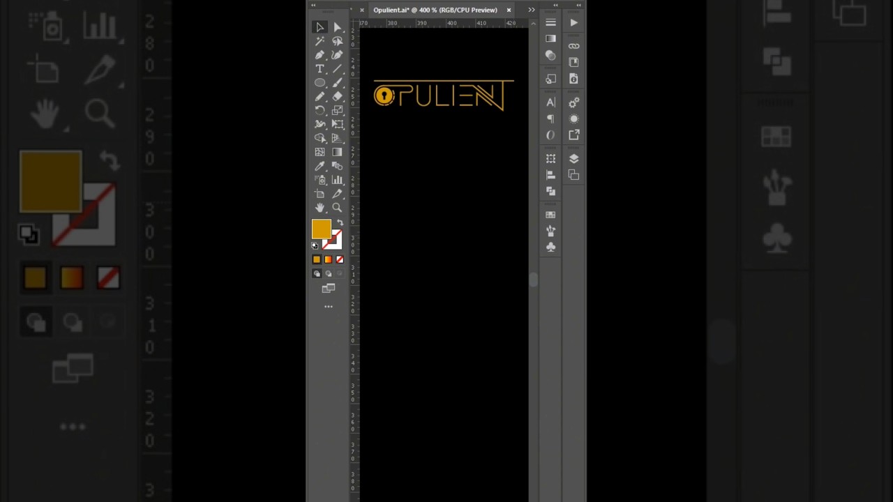 OPULINT Logo Design Tutorial  For Freelancer Contest #logodesigntutorial #logoshorts