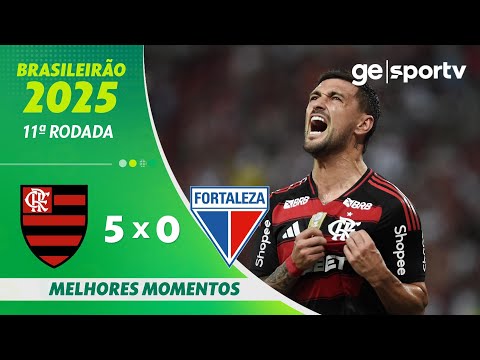 Gols e lances de Flamengo x Fortaleza