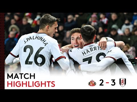Sunderland 2-3 Fulham | FA Cup Extended Highlights | Fulham Score 3️⃣ To Progress In Cup!