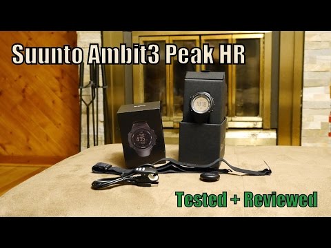 Suunto Ambit3 Peak Tested + Reviewed
