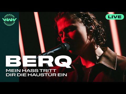 Video Thumbnail: Berq - Mein Hass tritt dir die Haustür ein | Live im World Wide Wohnzimmer