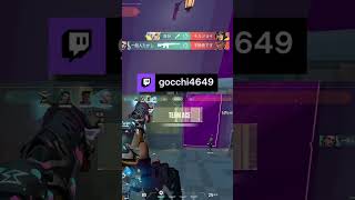 【VALORANT】ジェットクナイむず過ぎな？ #Shorts | gocchi4649 (#Twitch)