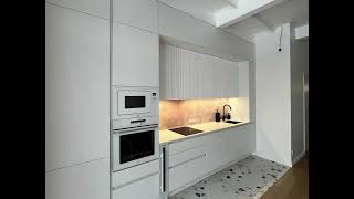 Современная прямая кухня Проект 160 фото 3