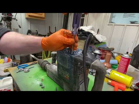 Installing New Brushes in a Bosch 11311EVS Demolition Hammer